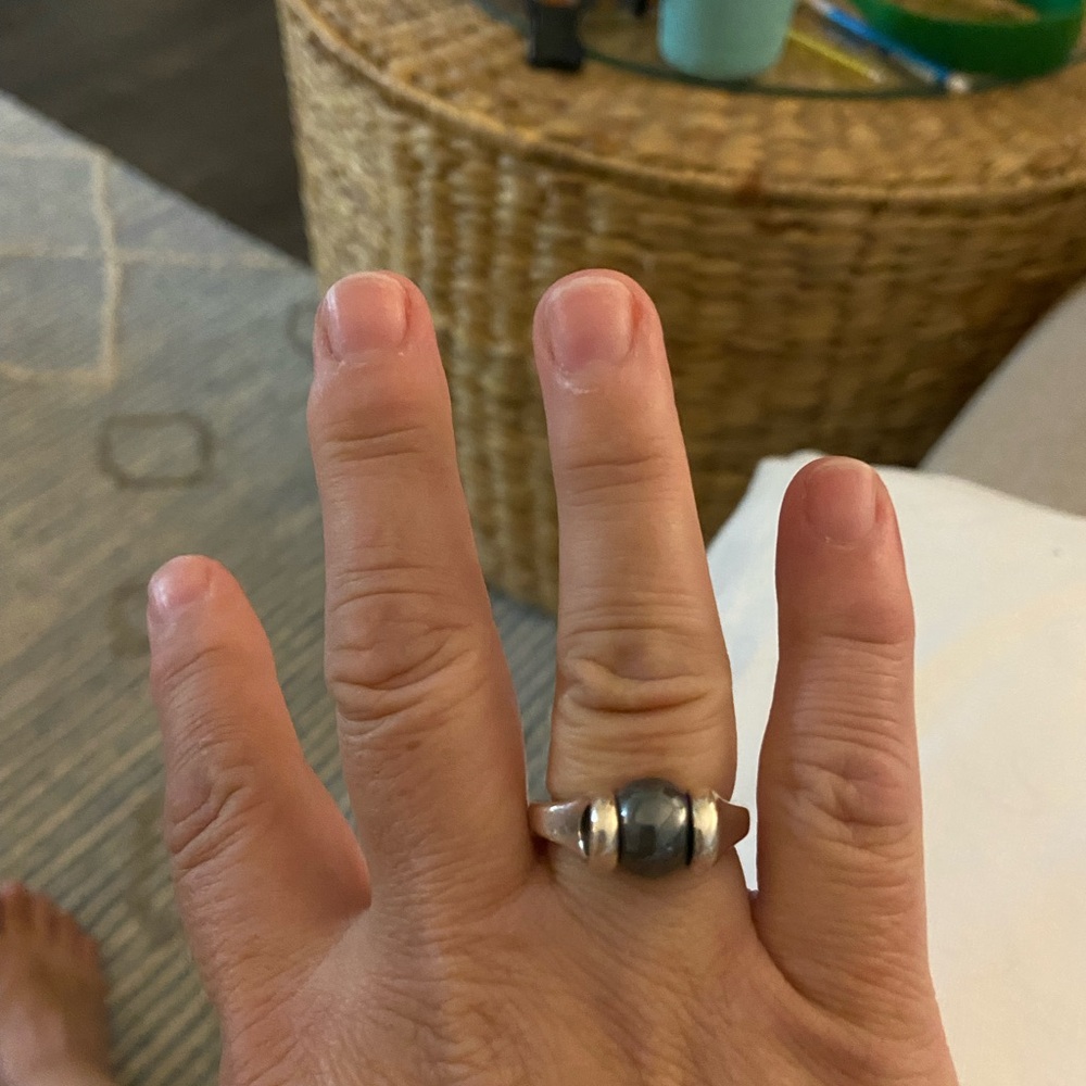 Lost Your Marbles ring with 10 interchangeable marbles.